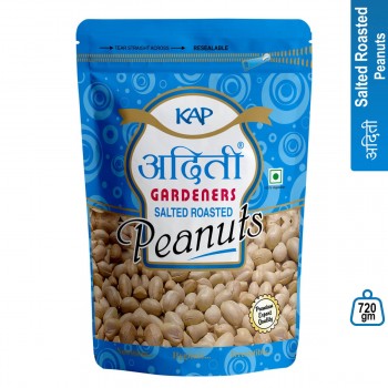 Adity Gardeners Salted Roasted Peanuts 650 gm